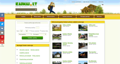 Desktop Screenshot of kaimai.lt